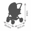Коляска Mint Maxi-Cosi and Quinny со съемной трубкой 54,5 x 38,5 x 64 см Smoby IG-OL185819 Запоріжжя