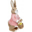 Фігурка інтер'єрна Bunny with a basket 28x16x47 см Bona DP118201 Ізмаїл