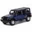 Модель машинки Jeep Wrangler Unlimited Rubicon The black 1:32 Bburago OL32867 Ірпінь