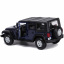 Модель машинки Jeep Wrangler Unlimited Rubicon The black 1:32 Bburago OL32867 Ірпінь