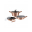 Набір посуду 6 предметів Berlinger Haus Metallic Line Rose Gold Edition (BH-7051) Полтава