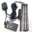 Подсветка в авто с пультом и светомузыкой LED RGB Automobile Atmosphere Lamp 8097 CNV Ивано-Франковск