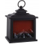 Світлодіодний камін BonaDi Black&Fire 12х19х17см Чорно-червоний DP232328 Камінь-Каширський