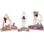 Фігурка інтер'єрна Exercise with Cats 16x7x14 см Bona DP118179 Ізюм