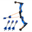 Детский лук и стрелы в наборе Zing Hyper Strike Синий KD116713 Киев