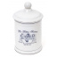 Емкость Bona LE BAIN Silver диаметр 10.5х18.5 см для средств гигиены фарфор DP43448 Хмельницький