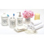 Емкость Bona LE BAIN Silver диаметр 10.5х18.5 см для средств гигиены фарфор DP43448 Хмельницький