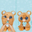 Іграшка ведмідь Peekapets 30 см Коричневий KD226492 Ізюм