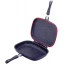 Сковородка-гриль Grill Pan двусторонняя прямоугольная 32х24х7.5см Kamille Херсон