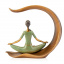 Фігурка інтер'єрна Girl in the lotus position 27 см ArtDeco AL117996 Ірпінь