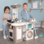 Детская кухня интерактивная Tefal Kitchen and Laundry из 36 аксессуаров Smoby IG-OL185829 Ужгород