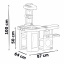 Детская кухня интерактивная Tefal Kitchen and Laundry из 36 аксессуаров Smoby IG-OL185829 Ужгород