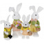 Фигурка интерьерная Rabbit with flowers 16x13x46 см Bona DP118210 Хуст