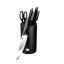 Набор ножей из 7 предметов Berlinger Haus Black Silver Collection (BH-2796) Харьков