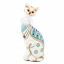 Фігурка інтер'єрна White cat 24 см ArtDeco AL117947 Броди