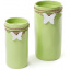 Ваза настільна для квітів Flowers Garden Метелик 26 см ceramic, зелений Bona DP41722 Черкаси