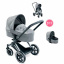 Коляска для куклы Королле серая 3-в-1 Simba OL86166 Чернигов