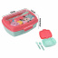 Ланч-бокс дитячий з ложкою та вилкою Stor Minnie Mouse 17,2 x 13,6 x 6,3 см (74409) Херсон