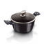 Каструля з кришкою 30 см 8 л Berlinger Haus Metallic Line Carbon Pro Edition (BH-6924) Фастів