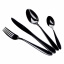Набор столовых приборов Berlinger Haus Collection 24 предмета Black (BH-3077) Черновцы
