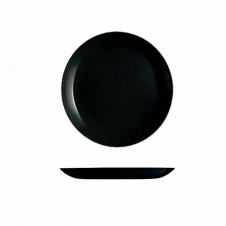 Тарелка 270мм 1шт подстав. Diwali Black Helios HLP0786