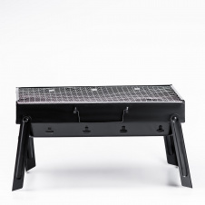 Мангал-чемодан складной TS Kitchen с решеткой из нержавеющей стали (HP450M)