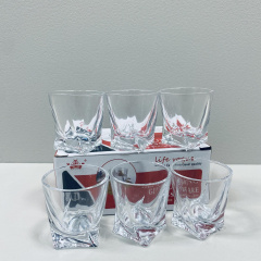 Набор рюмок Quadro Yujing GlassWare 3139/1745 6 шт 50 мл Ивано-Франковск