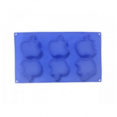 Силіконова форма для десертів Яблуко 29,5х17х3 см SNS Silicone Н-8015 Буча