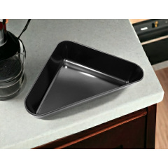 Блюдо трикутне з меламіну One Chef 32×24,8×6,4 см 1,9 л Чорне Кропивницький