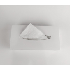 Салфетница под салфетки со сложением One Chef 24×11,8×6 см Белая Каменское