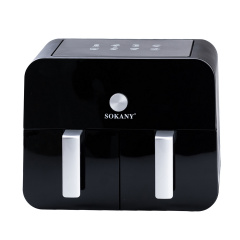 Аерогриль-фритюрниця Sokany SK10008 на 10 л сенсорно-механічна чорний (SK10008) Рівне
