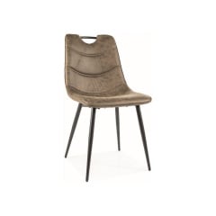 Стілець ALOE чорний каркас/оливковий TAP.211 Камінь-Каширський