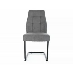Стілець APRIL VARDO чорний каркас/сірий 11 Конотоп