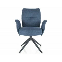 Стілець WING BREGO чорний каркас/синій 86 Оріхів