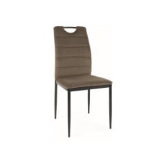 Стілець RIP VELVET чорний каркас/оливковий BL.77 Березнегувате