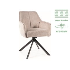 Cтілець NOTTI BREGO чорний каркас/св.беж 31 Винница