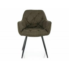 Стілець CHERRY BJORN чорний каркас/оливка 77 Камінь-Каширський