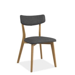 Стілець KARL дуб/сіра тканина TAP.40 Харків