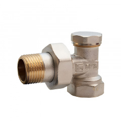 Кран радиаторный FADO Classic 1/2" отсекающий нижний угловой Харків