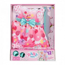 Пати одежда делюкс для кукол 43см Baby Born KD219647