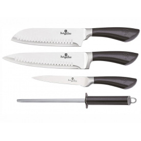 Набор ножей Berlinger Haus Metallic Line Carbon Pro Edition 4 предмета (BH-2497)