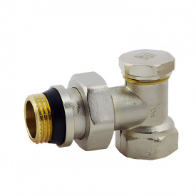 Кран радиаторный FADO NEW 1/2" отсекающий нижний угловой