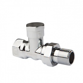 Кран радиаторный FADO 1/2" отсекающий нижний прямой