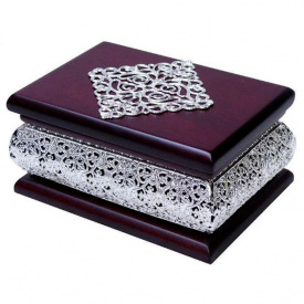 Декоративная шкатулка для бижутерии Ажурная SS32298 Sabefet