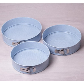 Набір роз'ємних форм 3 шт Marble 24х26х28 см Kamille DP62080