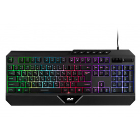 Геймерська клавіатура провідна 2E Gaming KG315 KG315 RGB USB Ukr Чорний