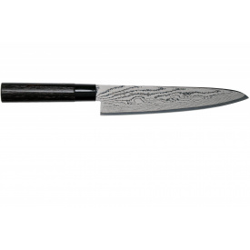 Кухонний шеф ніж Tojiro Shippu 210 мм Black (FD-1594)