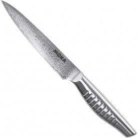 Кухонный нож 130 мм Suncraft Moka Damascus (DMK-103)