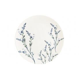 Тарілка Bonna Lavender Pino Chichi 25 см Білий/синій
