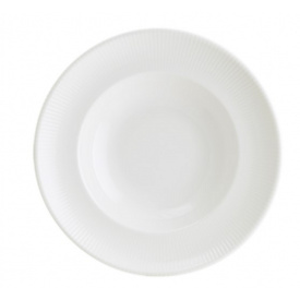 Тарелка глубокая Bonna Gourmet 27 см 400 мл Iris White